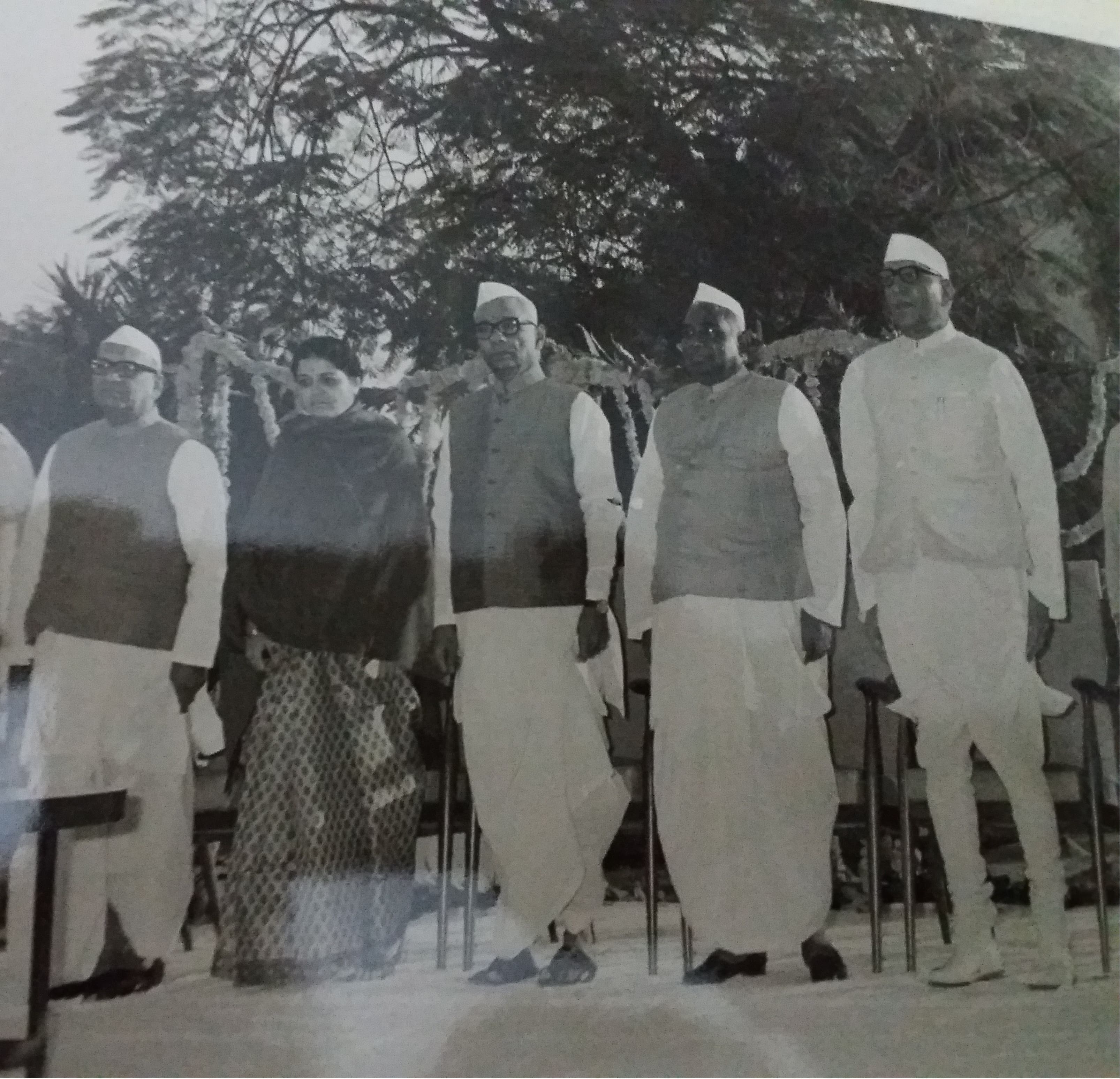 Babu Jagjivanram Umashanker Dikshit Brahmanand Reddy 1974